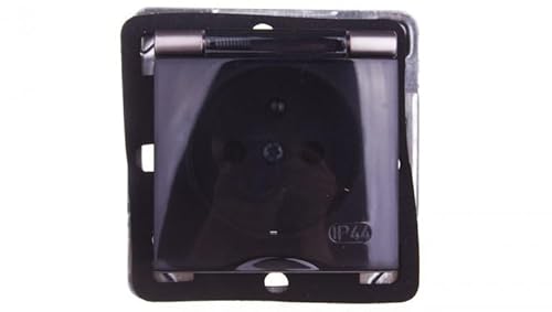 Ospel GPH-1YZ/m/23/d Schutzkontakt-Steckdose, Titan, IP44, 16 A, 71 mm, 44 mm, 71 mm Ospel GPH-1YZ/m/23/d Schutzkontakt-Steckdose, Titan, IP44, 16 A, 71 mm, 44 mm, 71 mm von OSPEL