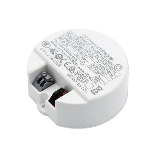 Netzadapter AC220 V 10 W 12 W 14 W 18 W 20 W 30 W 40 W Transformator Beleuchtung Einbaustrahler Wandleuchten Netzteil (14 W 27-40 V 350 mA) von OSQZHBFE