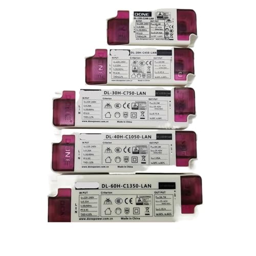 OSQZHBFE LED-Leistungstreiber, ohne Flackern, 7W12W20W30W50W, Vorschaltgerät für Innen-Deckenleuchten (DL-40H-C1050-LAN) von OSQZHBFE