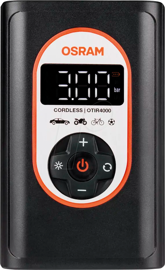 OSR OTIR4000 - Mobiler Kompressor TYREinflate 4000, 8,3 bar, Akku-Luftpumpe OSR OTIR4000 - Mobiler Kompressor TYREinflate 4000, 8,3 bar, Akku-Luftpumpe von OSRAM AUTOMOTIVE