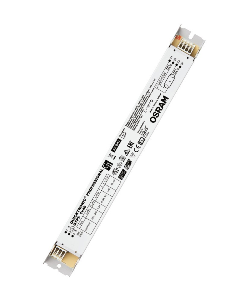 OSRAM BETRIEBSGERÄTE EVG QTP5 1x49/220-240 OSRAM BETRIEBSGERÄTE EVG QTP5 1x49/220-240 von OSRAM BETRIEBSGERÄTE