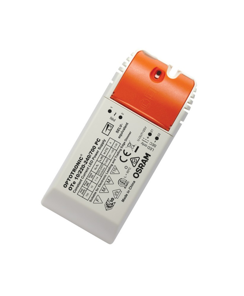 OSRAM BETRIEBSGERÄTE LED-Konverter OTe10/220..240/700PC OSRAM BETRIEBSGERÄTE LED-Konverter OTe10/220..240/700PC von OSRAM BETRIEBSGERÄTE