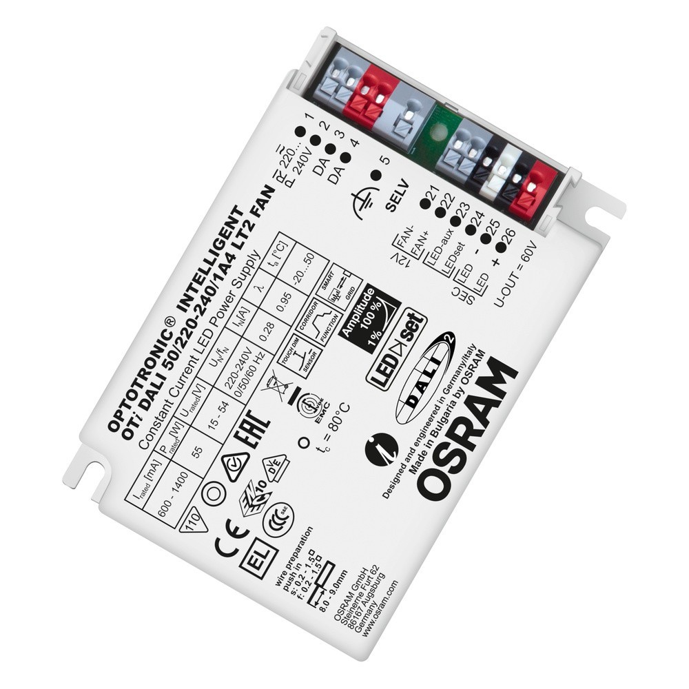 OSRAM BETRIEBSGERÄTE LED-Konverter OTiDALI502202401A4LT OSRAM BETRIEBSGERÄTE LED-Konverter OTiDALI502202401A4LT von OSRAM BETRIEBSGERÄTE
