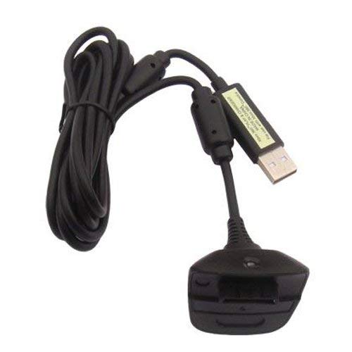 OSTENT 2 in 1 Wireless Controller Spiel und Ladegerät USB Kabel Kompatibel für Microsoft Xbox 360 Farbe Schwarz OSTENT 2 in 1 Wireless Controller Spiel und Ladegerät USB Kabel Kompatibel für Microsoft Xbox 360 Farbe Schwarz von OSTENT