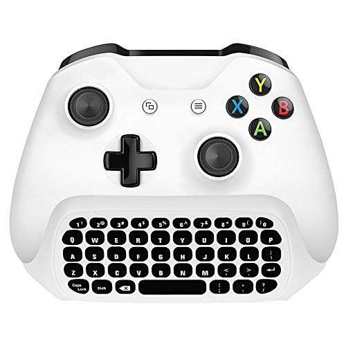 OSTENT 2.4G Wireless Chat Gamepad Tastatur mit Headset Audio für Microsoft Xbox One/S/X Controller Farbe Weiß von OSTENT