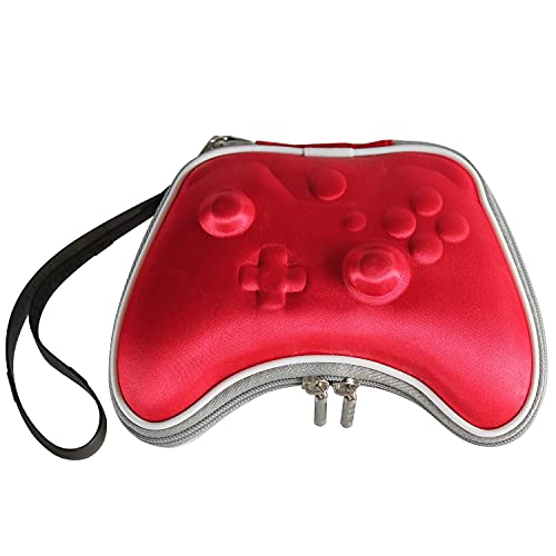 OSTENT Air Foam Hart Pouch Tasche Hülle kompatibel für Microsoft Xbox One Wireless Controller - Farbe rot von OSTENT