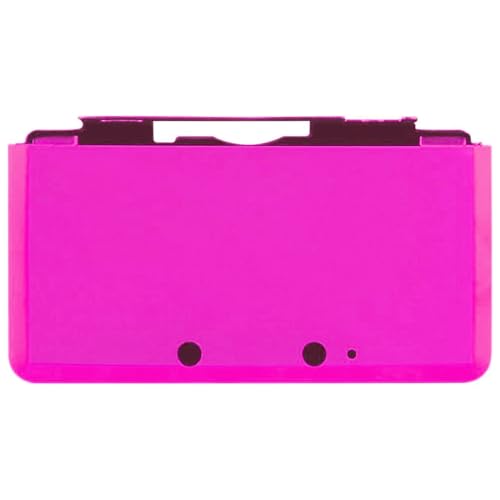 OSTENT Anti-Shock Hard Aluminium Metal Box Cover Case Shell Kompatibel für Nintendo 3DS Konsole, Farbe Rose Red von OSTENT