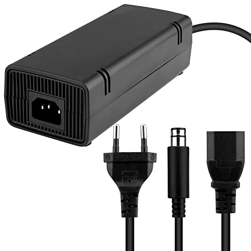 OSTENT EU-AC Adapter, Ladegerät, Stromversorgung, Netzteil, kompatibel für Microsoft Xbox 360 E Konsole von OSTENT