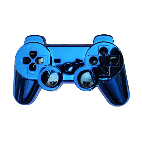 OSTENT Full Controller Shell Gehäuse Gehäuse Button Kit kompatibel für Sony PS3 Bluetooth Controller - Farbe Blau von OSTENT