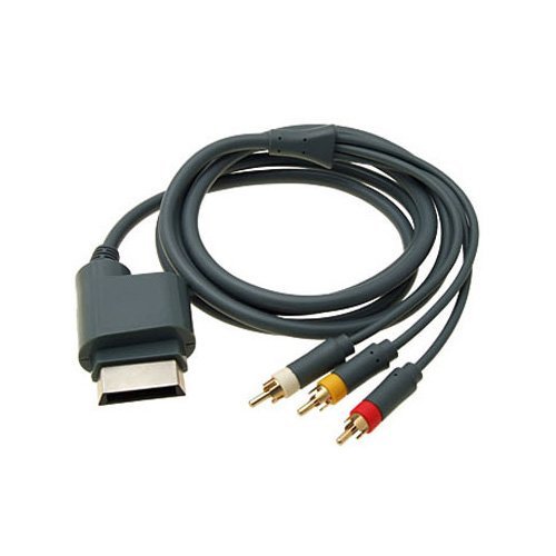 OSTENT RCA AV Audio Video Optisches Kabel Kompatibel für Microsoft Xbox 360 Konsolen Videospiel von OSTENT