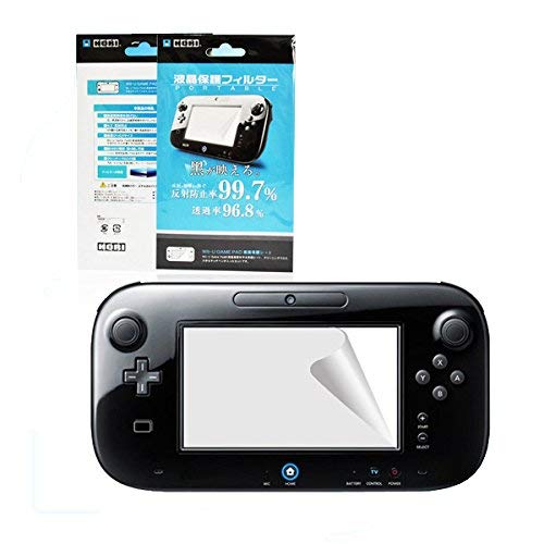 OSTENT Ultra Clear Display Schutz LCD Film Schutz Skin kompatibel für Nintendo Wii U Gamepad 3er Pack von OSTENT