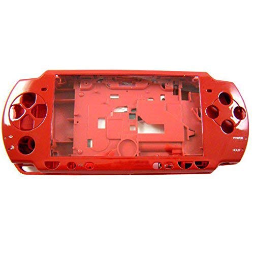 OSTENT Vollständige Gehäuse Muschelfaceplate Fallteilersatz für Sony PSP 2000 Farbe Rot von OSTENT