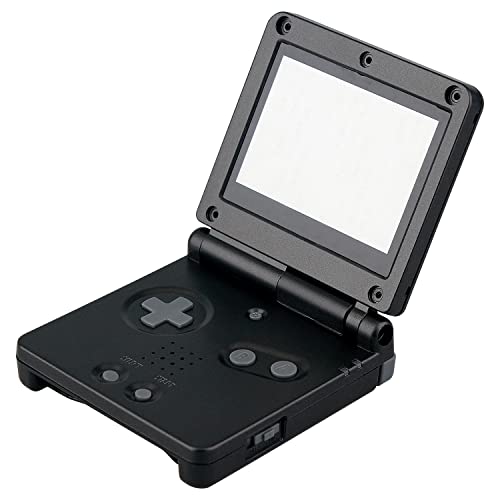 OSTENT Vollständige Gehäuseschale Fall Abdeckung Ersatz für Nintendo GBA SP Gameboy Advance SP Farbe Schwarz von OSTENT