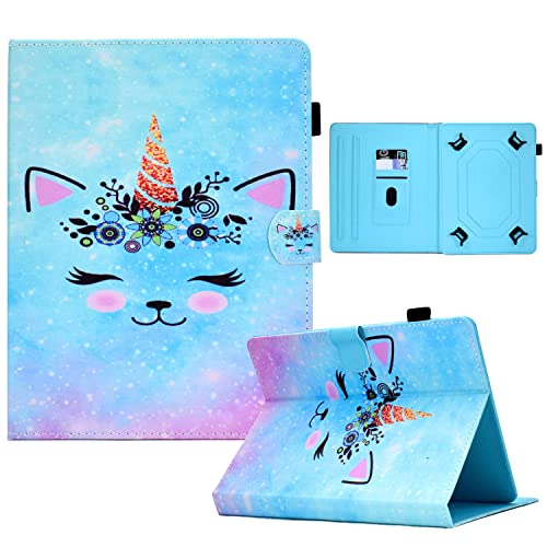 OSXINYIV 10 inch Tablet Case Cover - hülle 10.1 Zoll universal für Samsung Galaxy E 9.6/Tab S2 9.7, ASUS ZenPad 10, Lenovo TB-X103F/Tab 2 A10-70, T5 10/M5 Lite 10 von OSXINYIV