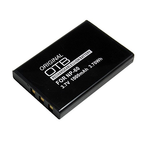 Akku, Batterie kompatibel mit Aiptek 3D HD Camcorder i2, 1000mAh, ersetzt: Aiptek NP-60, von P4A