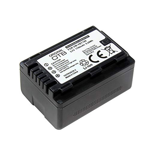 OTB Akku, Batterie für Panasonic HC-V777, 1700mAh, ersetzt: VW-VBT190, VW-VBK180; von OTB