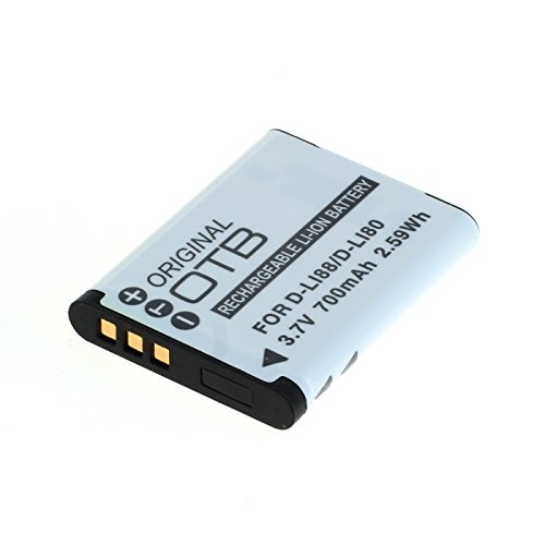 OTB Akku für Pentax D-Li88 / Sanyo DB-L80 Li-Ion Schwarz OTB Akku für Pentax D-Li88 / Sanyo DB-L80 Li-Ion Schwarz von OTB