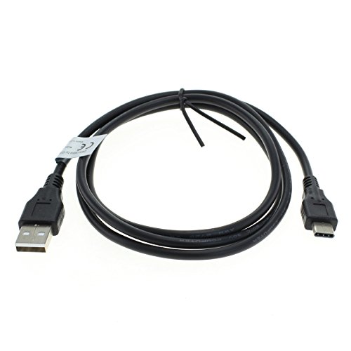 OTB USB Typ C auf USB A 2.0 Datenkabel, 1,0m, Schwarz, für Smartphone, Tablet und andere Geräte mit USB Typ C oder USB A 2.0 Buchse von OTB