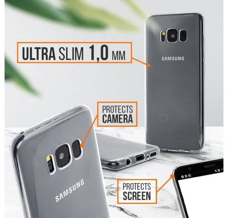 OTB Handyhülle Hülle kompatibel mit Samsung A10s transparent - Ha von OTB