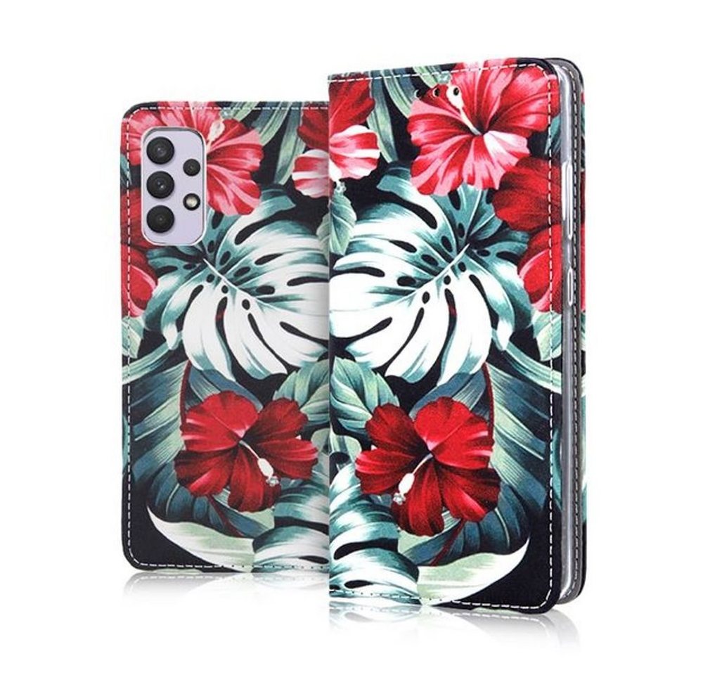 OTB Handyhülle Hülle kompatibel mit Xiaomi Redmi Note 9 Blumen - von OTB