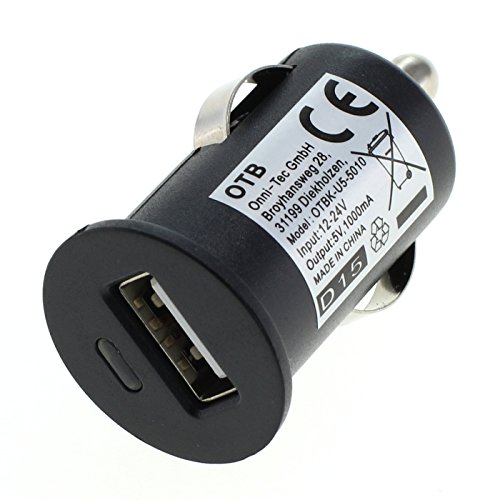 OTB KFZ-Ladekabel (12V/24V) für USB TINY 1A schwarz von OTB