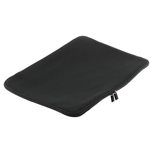 OTB Tasche mit Reißverschluß für Laptops/Notebooks bis 13,3 Zoll Schwarz von OTB