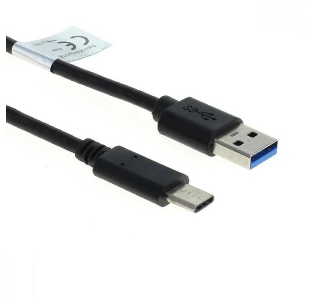OTB USB-C 3.0 Kabel mit verlängertem USB-C Stecker schwarz 1,0m USB-Kabel, (100 cm) OTB USB-C 3.0 Kabel mit verlängertem USB-C Stecker schwarz 1,0m USB-Kabel, (100 cm) von OTB