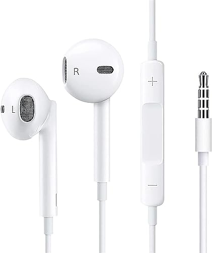 Kopfhörer mit Kabel, 3,5 mm, In-Ear-Kopfhörer, Ohrhörer mit Mikrofon, kabelgebundene Kopfhörer für Samsung, iPhone, Laptop, Gaming, Kopfhörer mit Kabel, 3,5 mm, In-Ear-Kopfhörer, Ohrhörer mit Mikrofon, kabelgebundene Kopfhörer für Samsung, iPhone, Laptop, Gaming, von OTCPP