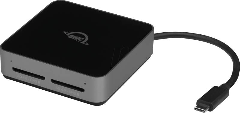 OWC TCDSDRDR - Card Reader, USB 3.2 Gen 2, USB-C, 2x SD von OTHER WORLD COMPUTING