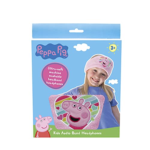 OTL - Kids Audio Band Headphones - Peppa Pig Rainbow Peppa (PP0801) von OTL Technologies