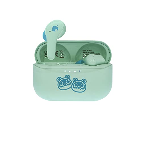 OTL Technologies AC0875 TWS Wireless Earphones with Charging Case - Animal Crossing von OTL Technologies