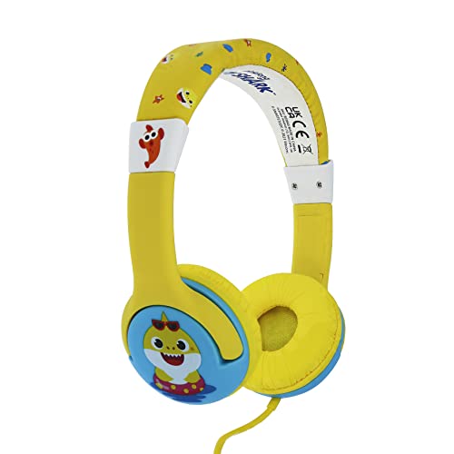 OTL Technologies Baby Shark BS0845 Holiday with Oli Kids Headphones Age 3-7 Years Yellow von OTL Technologies