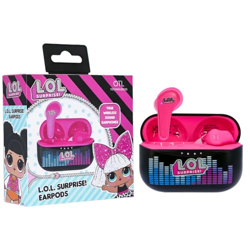 OTL Technologies Bluetooth-Kopfhörer V5.0 für Kinder LOL mit Ladebox. von OTL Technologies