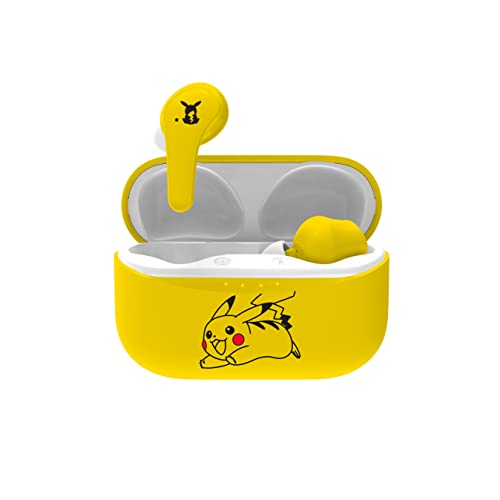 OTL Technologies Bluetooth-Kopfhörer V5.0 für Kinder Pokemon Pikachu mit Ladebox, gelb, one Size OTL Technologies Bluetooth-Kopfhörer V5.0 für Kinder Pokemon Pikachu mit Ladebox, gelb, one Size von OTL Technologies