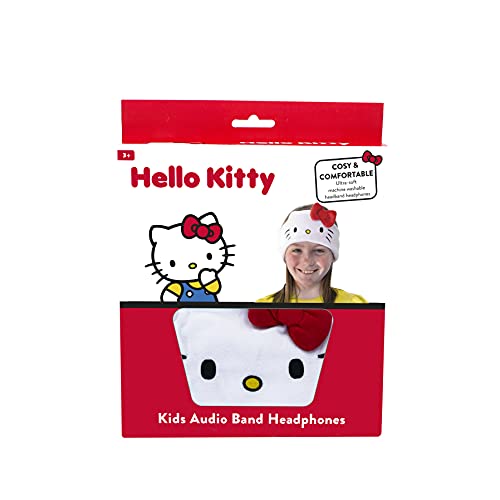 OTL Technologies HK0798 Kids Headphones - Hello Kitty Wired Headband Headphones White for Ages 3+ von OTL Technologies