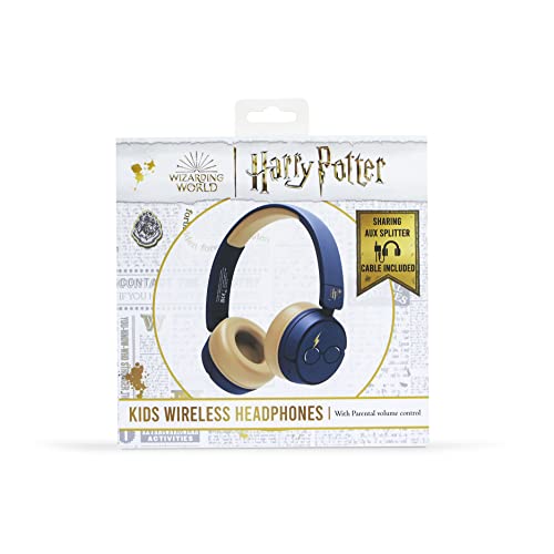 OTL Technologies HP0997 Harry Potter Kinder-Kopfhörer, kabellos, Blau von OTL Technologies