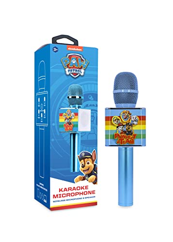 OTL Technologies PAW891 Wireless Karaoke Microphone - Paw Patrol Blue von OTL Technologies