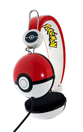 OTL Technologies PK0445 Wired Pokemon Headphones - Poke Ball Design Ages 8+ von OTL Technologies