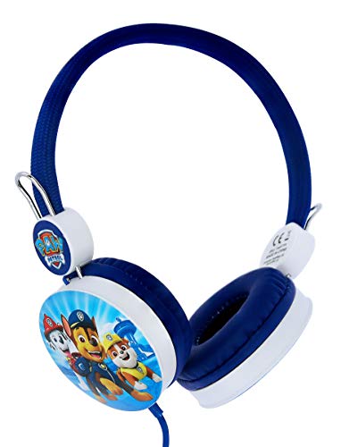 OTL Technologies Paw Patrol Stereo Headset für Kinder mit Lautstärkeregrenzung (max 85 DB) und verstellbarem Kopfband von OTL Technologies