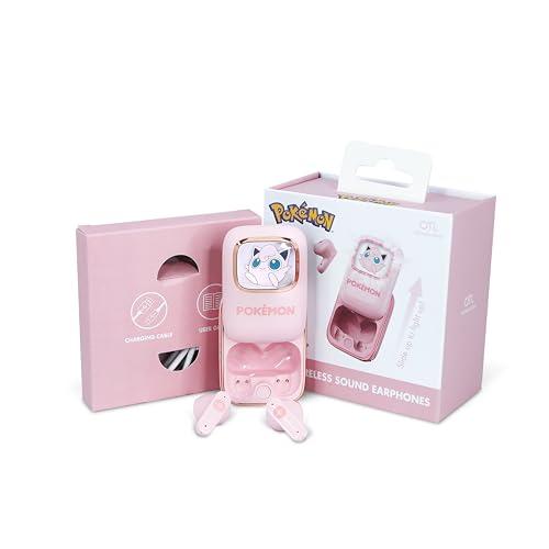 OTL Technologies Pokemon Jiggly Puff Slide TWS-Ohrhörer mit Ladehülle von OTL Technologies