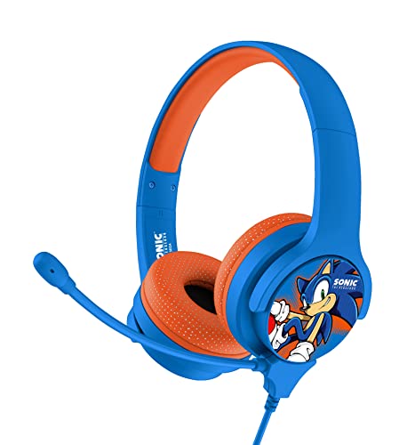 OTL Technologies SH0907 Sonic The Hedgehog Interaktiver kabelgebundener Studien-Kopfhörer mit abnehmbarem Mikrofon OTL Technologies SH0907 Sonic The Hedgehog Interaktiver kabelgebundener Studien-Kopfhörer mit abnehmbarem Mikrofon von OTL Technologies