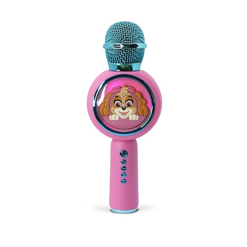 PAW Patrol Skye Karaoke-Mikrofon mit kabellosem Lautsprecher und LED-Lichtern PAW Patrol Skye Karaoke-Mikrofon mit kabellosem Lautsprecher und LED-Lichtern von OTL Technologies