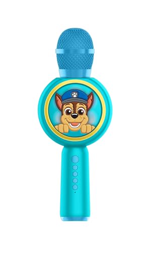 Paw Patrol Karaoke-Mikrofon mit kabellosem Lautsprecher und LED-Leuchten Paw Patrol Karaoke-Mikrofon mit kabellosem Lautsprecher und LED-Leuchten von OTL Technologies