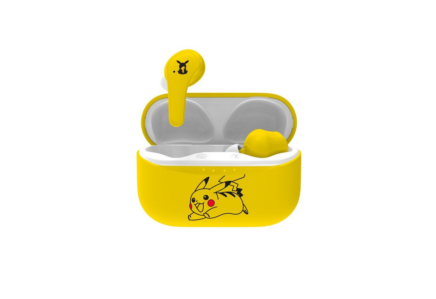 OTL Bluetooth-Kopfhörer V5.0 für Kinder Pokemon Pikachu mit Ladebox Bluetooth-Kopfhörer (True Wireless, Leichtes Gewicht) von OTL