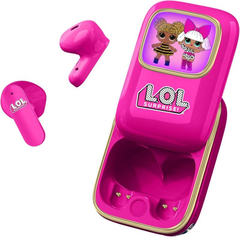 OTL L.O.L. Surprise! TWS-Ohrhörer Slide mit Ladehülle In-Ear-Kopfhörer (ja, Bluetooth, mit Smart Touch Control) von OTL