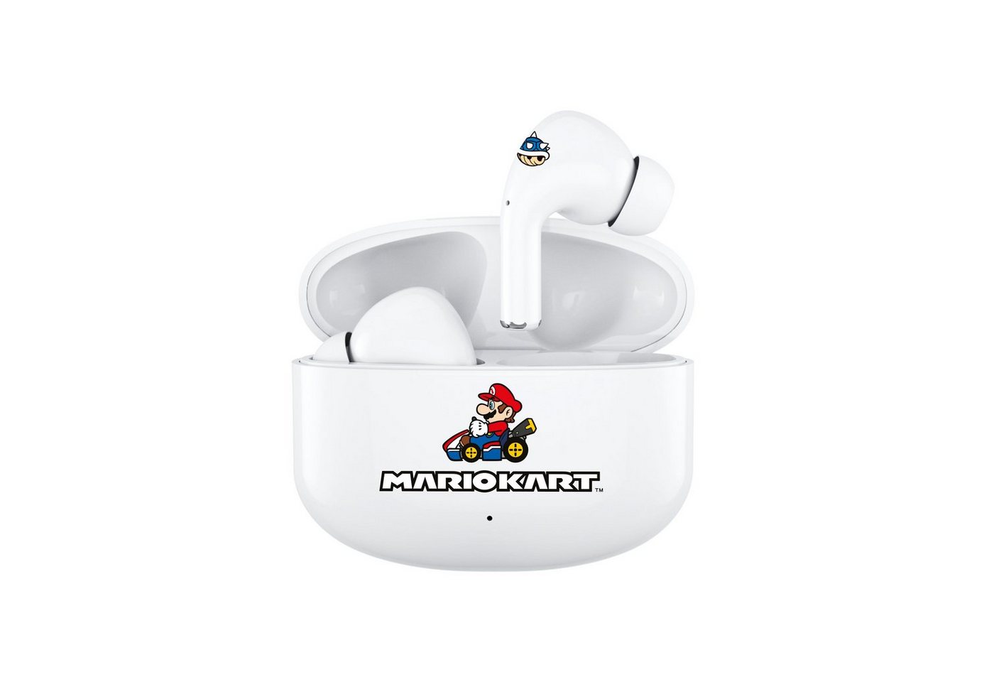 OTL Mariokart Bluetooth 5.1 Kinder-Kopfhörer mit Ladebox Bluetooth-Kopfhörer (Google Assistant, Siri, Alexa, Voice Assistant, BLuetooth, True Wireless, Hochwertiger Sound, Leichtes Gewicht) von OTL
