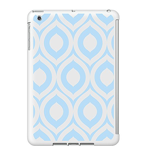OTM Essentials imv1wg-elm-03 Classic Prints Weiß Schutzhülle, Sky Blau Elm, iPad Mini von OTM Essentials