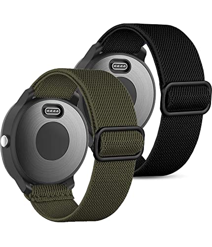 OTOPO Elastisches Armband for Garmin Vivoactive 4/Venu 2 45mm/Venu 3/Forerunner 255/955/265/965 Armband, 22mm Nylon Sport Armband for Männer Frauen von OTOPO