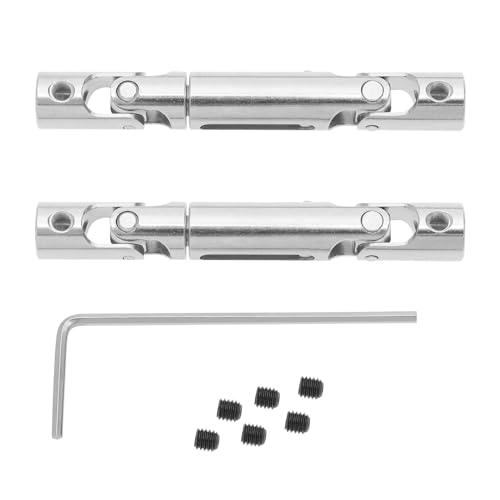 1 Paar RC Auto Metallantriebswellen Kettenfahrzeuge Metallantriebswelle Universalgelenk Kompatibel mit 1:16 WPL B14K B24K B16K C14K C24K B36K RC LKWs von OTOTEC