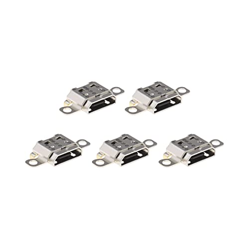 5 x Ladeanschluss Micro USB Dock Connector Ersatz Ladeanschluss Block Stecker kompatibel mit Kindle Fire 7 2019 M8S26G von OTOTEC